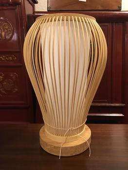 Oriental Table Lamp Bamboo without Platform
